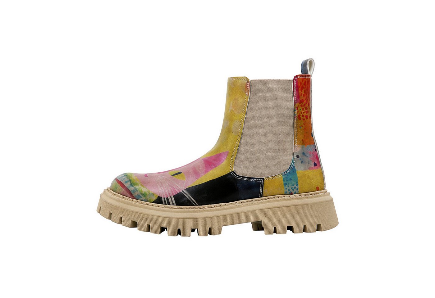 DOGO Aura Boots Animal Damen Stiefeletten Chelseaboots Handgefertigt von DOGO