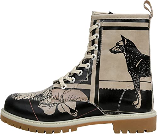 DOGO Vegane Damen Boots Stiefeletten - Bad Boy 40 von DOGO