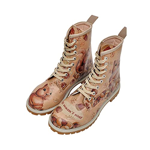 DOGO Schuhe Vegane Damen Boots Stiefeletten - It wasn't me 40 von DOGO