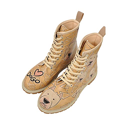 DOGO Damen Long Boots Mode-Stiefel, Multicolore, 36 EU DOGO Damen Long Boots Mode-Stiefel, Multicolore, 36 EU von DOGO