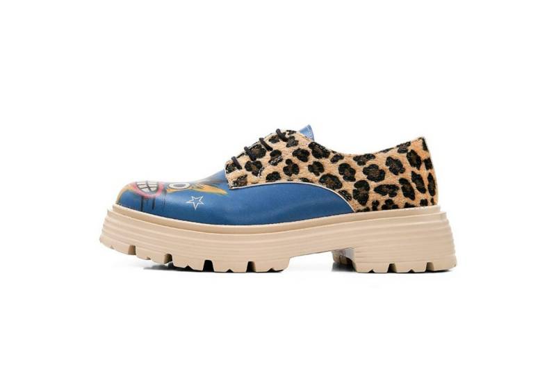 DOGO Brooklyn Meow Attack Damen Halbschuhe Loafer Handgefertigt von DOGO