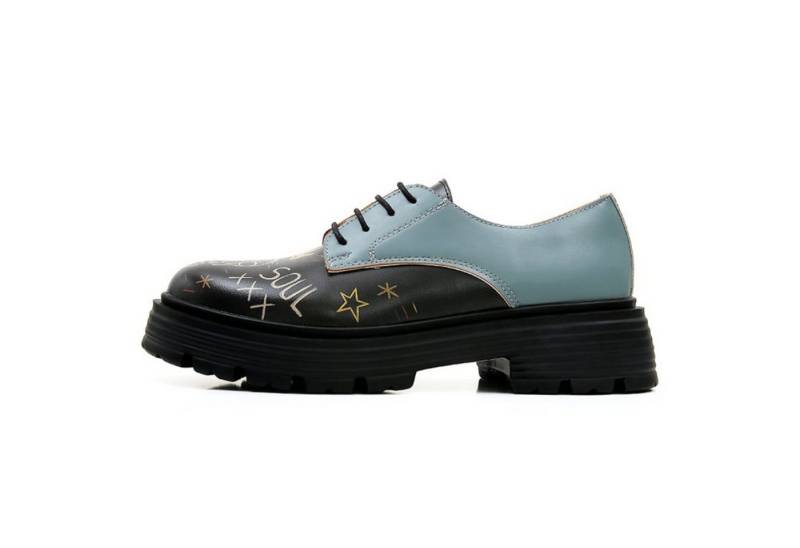 DOGO Brooklyn Radiant-Child Damen Halbschuhe Ballerina Handgefertigt von DOGO