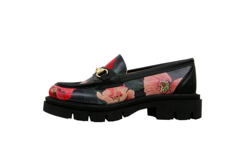 DOGO Cindy Loafer Poppy Damen Halbschuhe Loafer Handgefertigt von DOGO