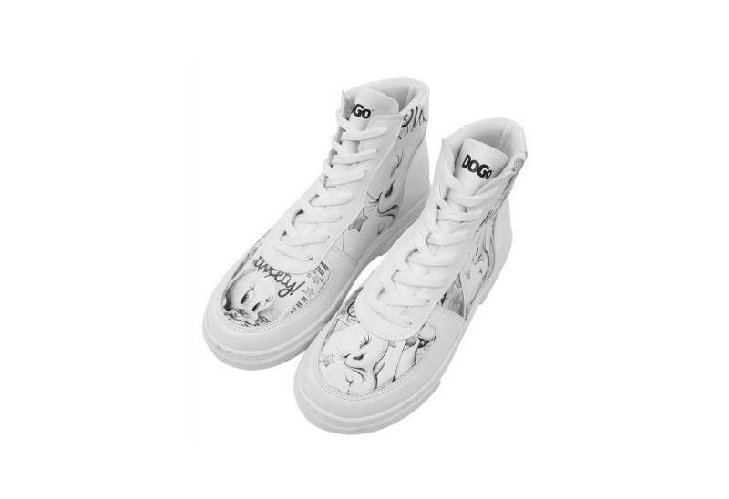 DOGO Ace Boots You're The Colour Of My Life Damen Stiefeletten Stiefelette Handgefertigt von DOGO