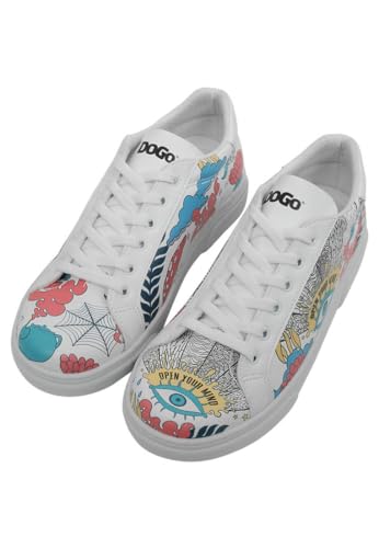 DOGO Damen Ace Sneakers Sneaker, Mehrfarbig, 41 EU von DOGO