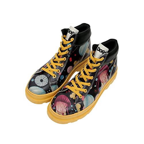 DOGO Damen Adriana Modischer Stiefel, Noir, 40 EU von DOGO