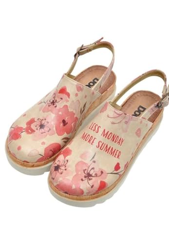 DOGO Damen Akita Keilsandale, Multicolor, 38 EU von DOGO