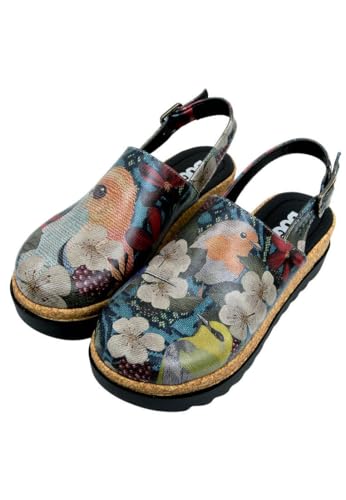 DOGO Damen Akita Sandale mit Absatz, Mehrfarbig, 36 EU von DOGO