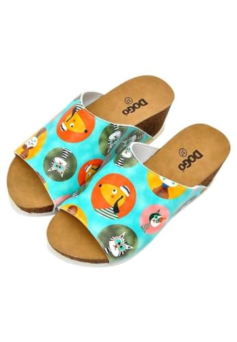 DOGO Damen Alba Slide-Sandale, Multicolore, 39 EU von DOGO