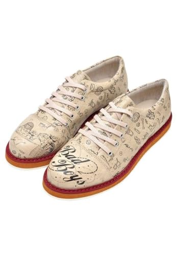 DOGO Damen Broke's Oxford-Wohnung, Multicolore, 40 EU von DOGO