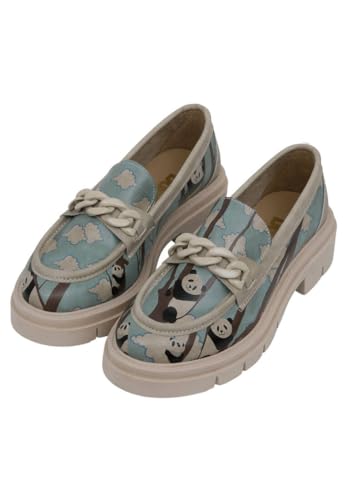 DOGO Damen Cindy Loafer, Mehrfarbig, 38 EU von DOGO