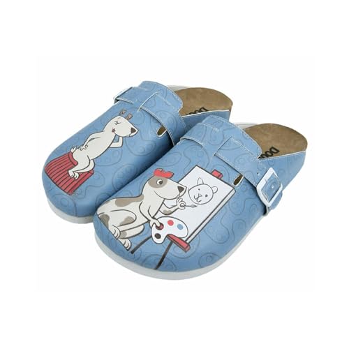 DOGO Damen Clogs - Vegane Damen Clogs und Nachhaltige und Bunte Pantoletten 40 von DOGO