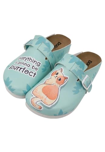 DOGO Damen Comfie Sandale, Mehrfarbig, 38 EU von DOGO