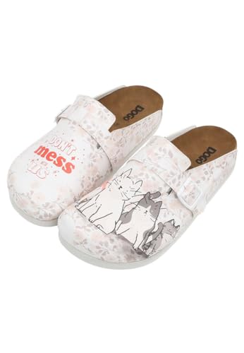 DOGO Damen Comfie Sandale, beige, 41 EU von DOGO