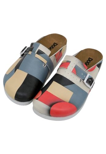 DOGO Damen Comfie Sandalen, blau, 40 EU von DOGO