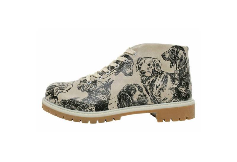 DOGO Shortcut Boots Hedge-Hug Damen Stiefeletten, Shortcut Boots Stiefel Handgefertigt von DOGO