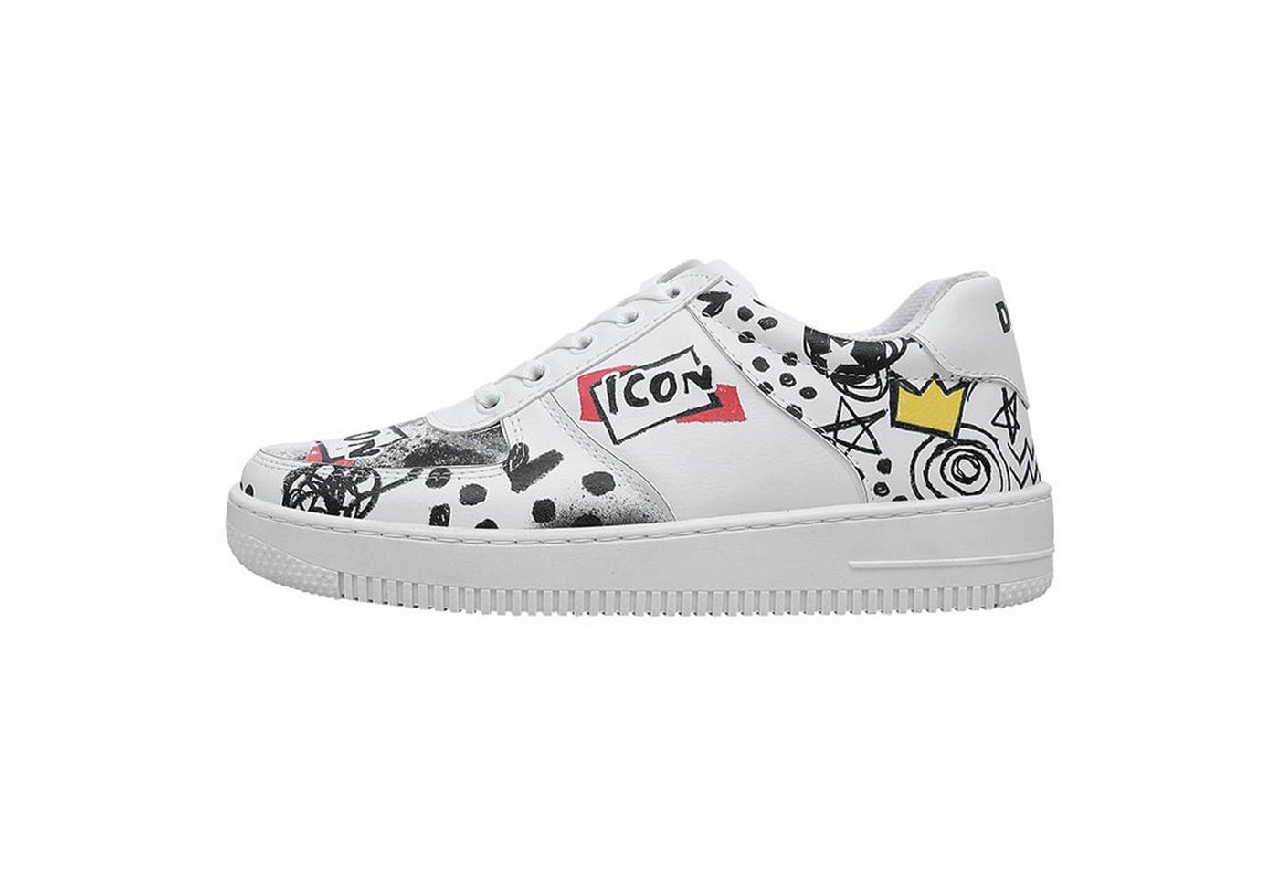 DOGO Dice Low-Top Sneaker Icon Damen Sneaker Sneaker Handgefertigt von DOGO