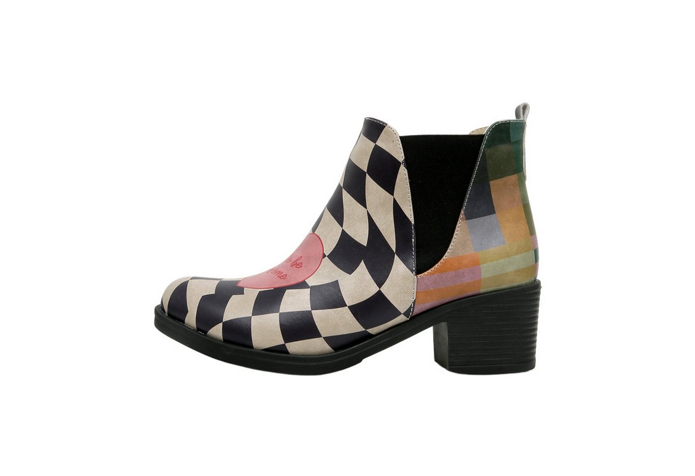 DOGO Eve Chelsea Boot Born To Be Awesome Damen Stiefeletten Stiefelette Handgefertigt von DOGO