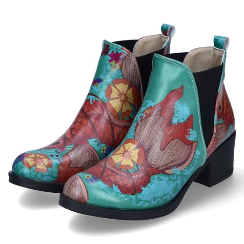 DOGO Damen Eve Fashion Boot, türkis, 39 EU DOGO Damen Eve Fashion Boot, türkis, 39 EU von DOGO