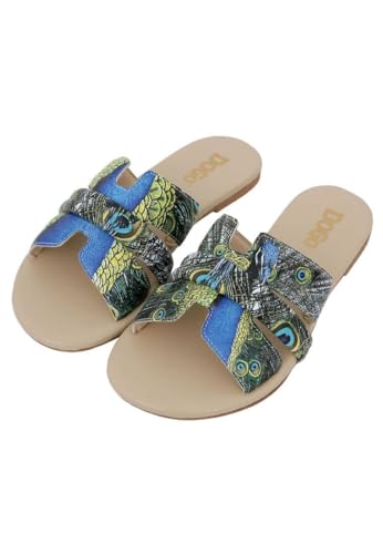 DOGO Damen Fab Sandale, Mehrfarbig, 40 EU von DOGO