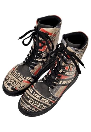 DOGO Damen Future Boots Halbhohe Stiefel, Multicolore, 39 EU DOGO Damen Future Boots Halbhohe Stiefel, Multicolore, 39 EU von DOGO