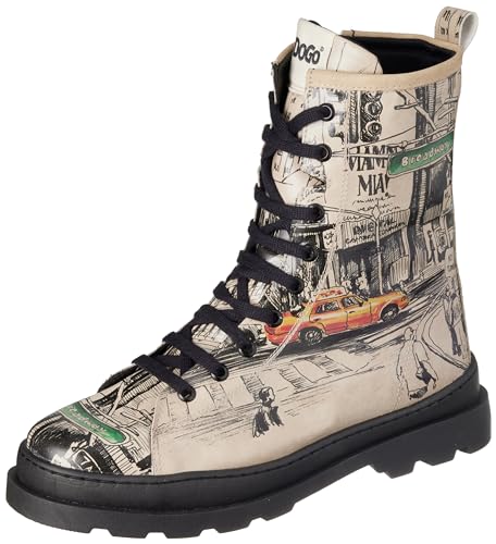 DOGO Damen Gisele Fashion Boot, Mehrfarbig, 37 EU von DOGO