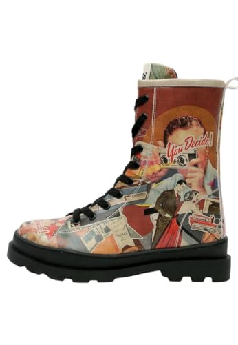 DOGO Damen Gisele Fashion Boot, Mehrfarbig, 41 EU DOGO Damen Gisele Fashion Boot, Mehrfarbig, 41 EU von DOGO