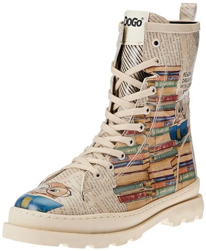 DOGO Damen Gisele Modische Stiefel, beige, 39 EU von DOGO