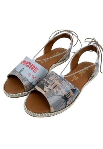 DOGO Damen Hazel Sandale, Mehrfarbig, 41 EU von DOGO