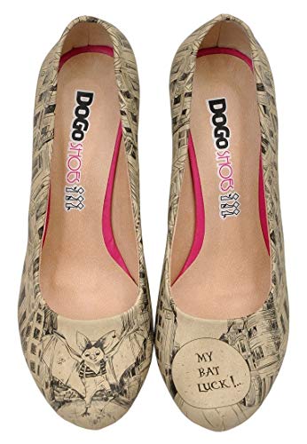 DOGO Damen High Heels Plattform, Multicolor, 40 EU von DOGO