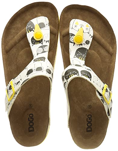 DOGO Damen Lila Flip-Flop, Mehrfarbig, 41 EU von DOGO