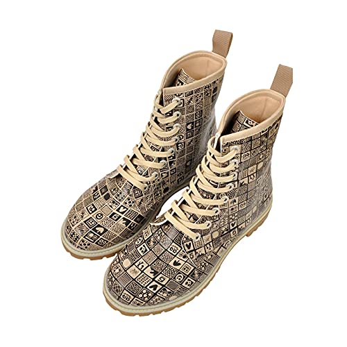 DOGO Damen Long Boots Mode-Stiefel, Multicolore, 37 EU DOGO Damen Long Boots Mode-Stiefel, Multicolore, 37 EU von DOGO