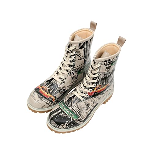 DOGO Damen Long Boots Modische Stiefel, Multicolore, 40 EU DOGO Damen Long Boots Modische Stiefel, Multicolore, 40 EU von DOGO