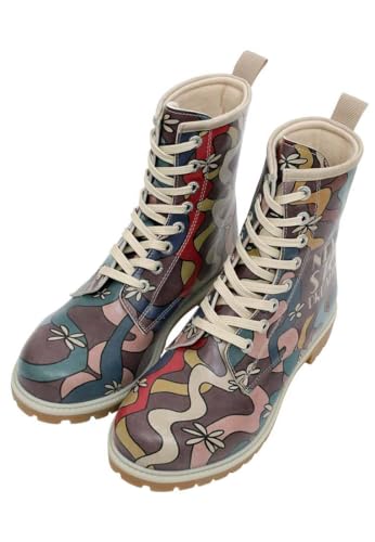 DOGO Damen Long Fashion Boot, Mehrfarbig, 37 EU DOGO Damen Long Fashion Boot, Mehrfarbig, 37 EU von DOGO