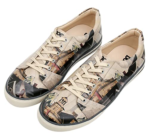 DOGO Damen Men Sneakers Sneaker, Beige, 45 EU DOGO Damen Men Sneakers Sneaker, Beige, 45 EU von DOGO