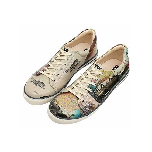 DOGO Damen Men Sneakers Sneaker, Beige, 45 EU DOGO Damen Men Sneakers Sneaker, Beige, 45 EU von DOGO