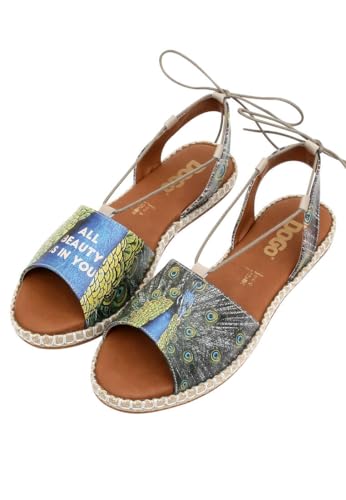 DOGO Damen Sandalen Hazel - All Beauty is in You – Vegae Damen Sommer Sandalen 41 von DOGO