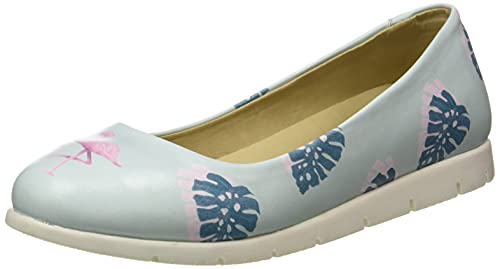 DOGO Damen Shine Ballerinas, Multicolor, 40 EU von DOGO