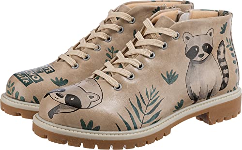 DOGO Damen Shortcut Boots Modische Stiefel, Beige, 39 EU DOGO Damen Shortcut Boots Modische Stiefel, Beige, 39 EU von DOGO