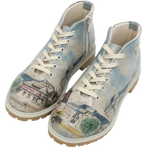 DOGO Damen Shortcut Fashion Boot, Mehrfarbig, 41 EU DOGO Damen Shortcut Fashion Boot, Mehrfarbig, 41 EU von DOGO