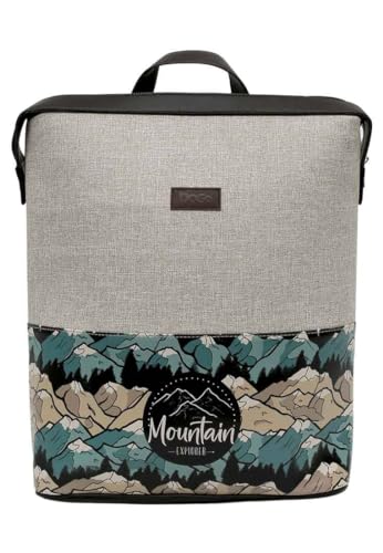 DOGO Damen Slim Backpack Shoulder Bag, Mountain Explorer von DOGO