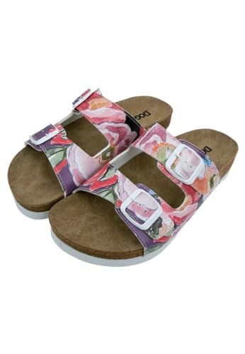 DOGO Damen Stella Sandale, Mehrfarbig, 38 EU von DOGO