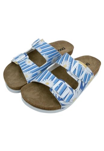 DOGO Damen Stella Sandale, Mehrfarbig, 40 EU von DOGO