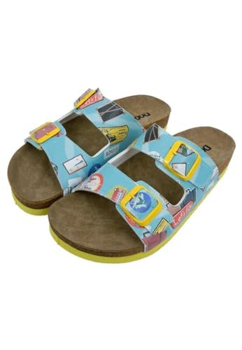 DOGO Damen Stella Sandale, Mehrfarbig, 40 EU von DOGO