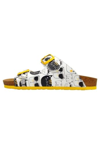 DOGO Damen Stella Sandale, Multicolor, 38 EU von DOGO