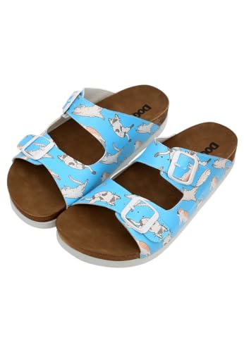 DOGO Damen Stella Sandale, türkis, 41 EU DOGO Damen Stella Sandale, türkis, 41 EU von DOGO