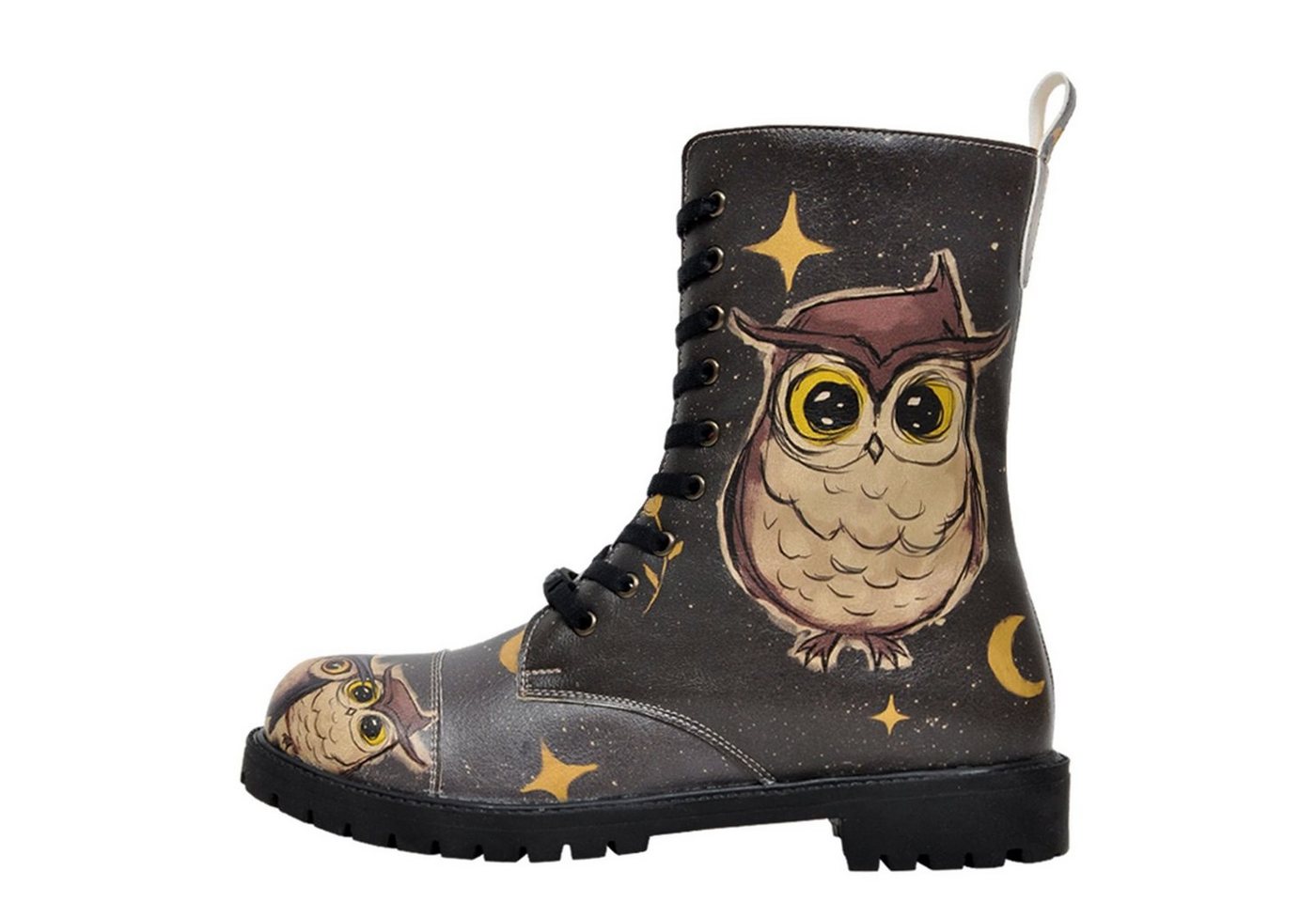DOGO Zipsy Owls Family Damen Stiefel / Female Schnürboots Vegan DOGO Zipsy Owls Family Damen Stiefel / Female Schnürboots Vegan von DOGO