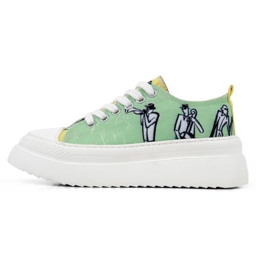DOGO Freya Low-Top Sneaker The Band Damen Sneaker 37 von DOGO