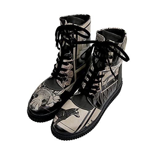 DOGO Future Boots - Bad Boy- Vegane Damen Boots und Nachhaltige und Bunte Stiefeletten - Trendige Bequeme Stiefel für Damen von DOGO