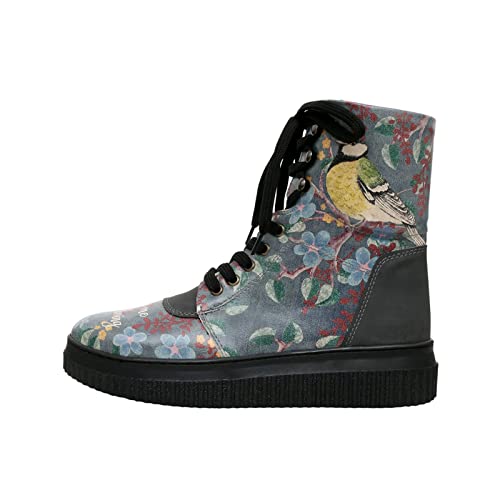 DOGO Future Boots - Show Me Some Loving - Vegane Damen Boots und Nachhaltige und Bunte Stiefeletten - Trendige Bequeme Stiefel für Damen von DOGO